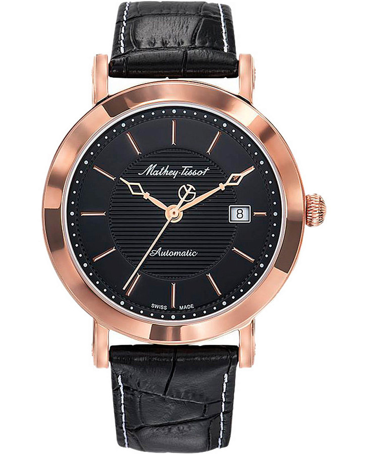 Часы Mathey-Tissot City Auto HB611251ATPN — мужские, черный