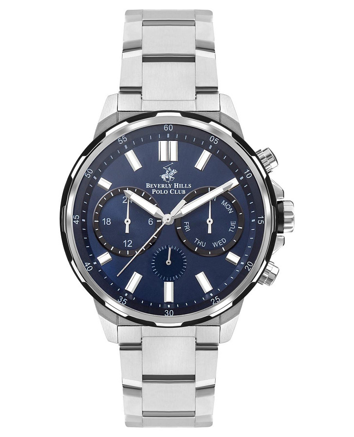 Часы Beverly Hills Polo Club BP3403X.390 — мужские, синий