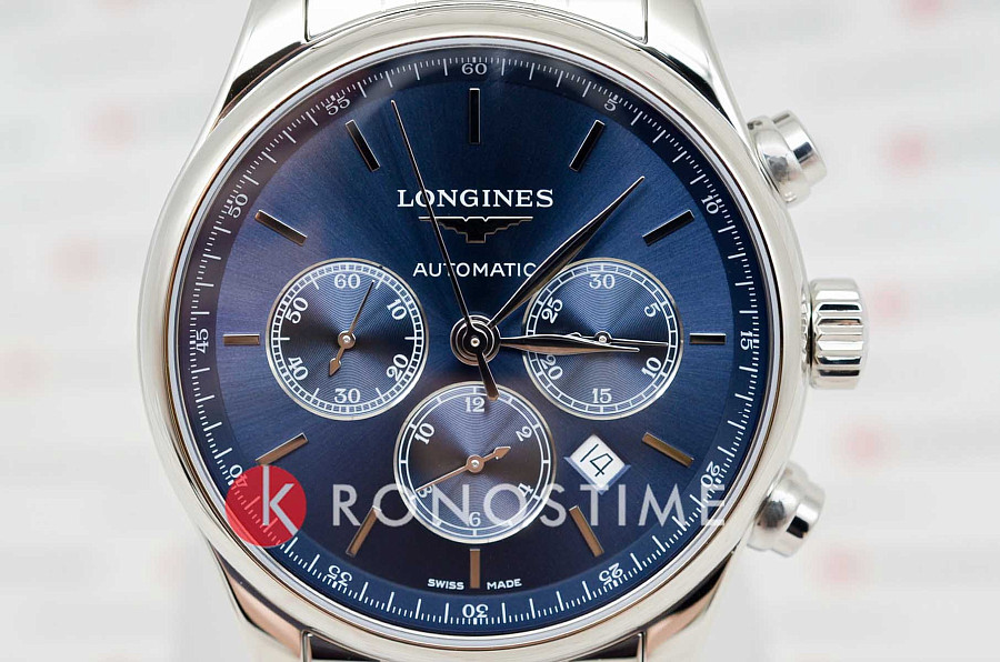 Часы Longines Master Collection L2.859.4.92.6 — металл сталь, Швейцария