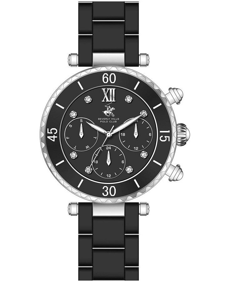 Часы Beverly Hills Polo Club BP3774X.650 — женские, черный