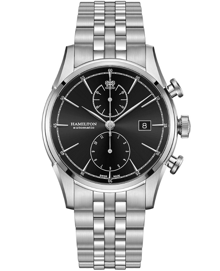 Часы Hamilton American Classic Spirit of Liberty Auto Chrono H32416131 — мужские, черный