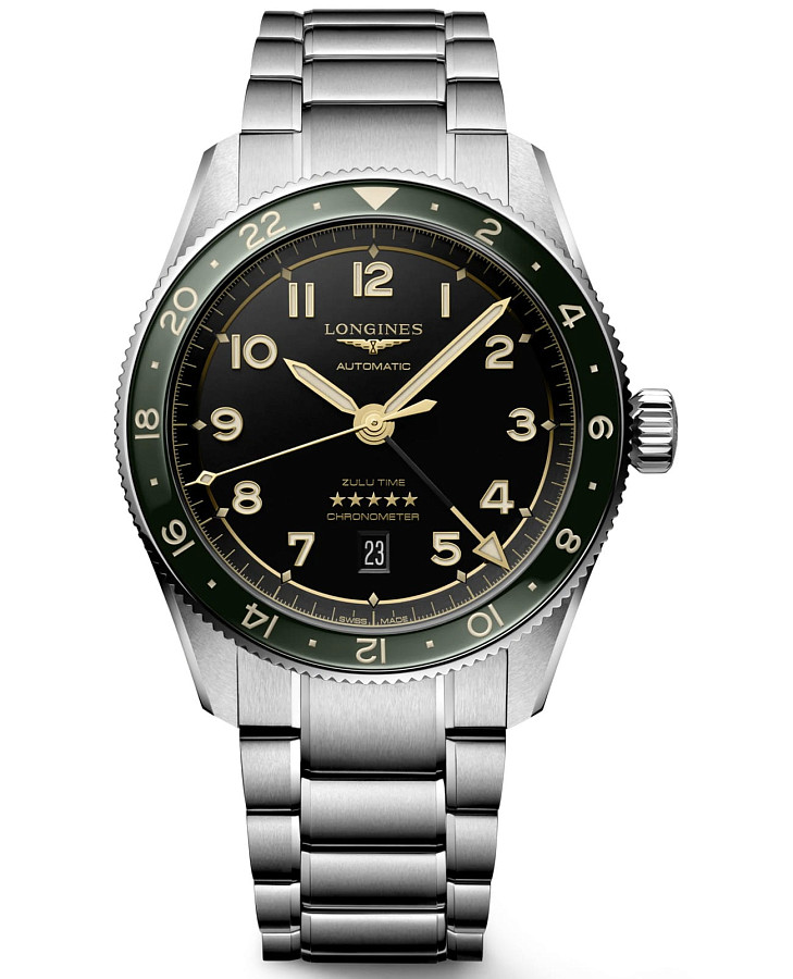 Часы Longines Spirit L3.812.4.63.6 — мужские, черный