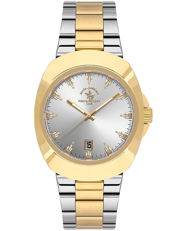 Часы Santa Barbara Polo & Racquet Club Legend SB.1.10600-5 — мужские, серебристый