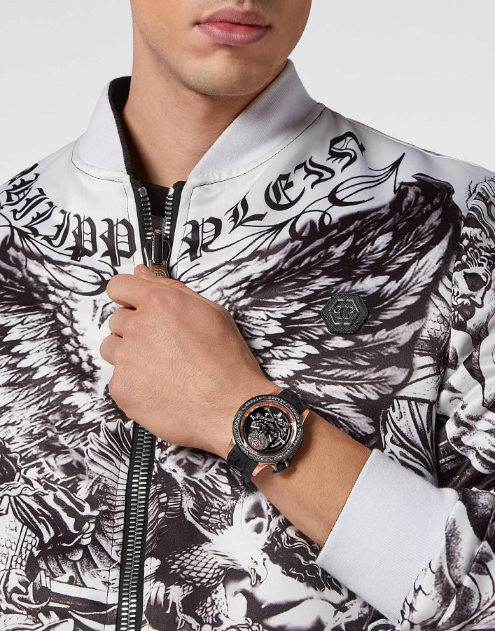 Часы Philipp Plein Plein Rich PWUAA0223 — механические, металл сталь