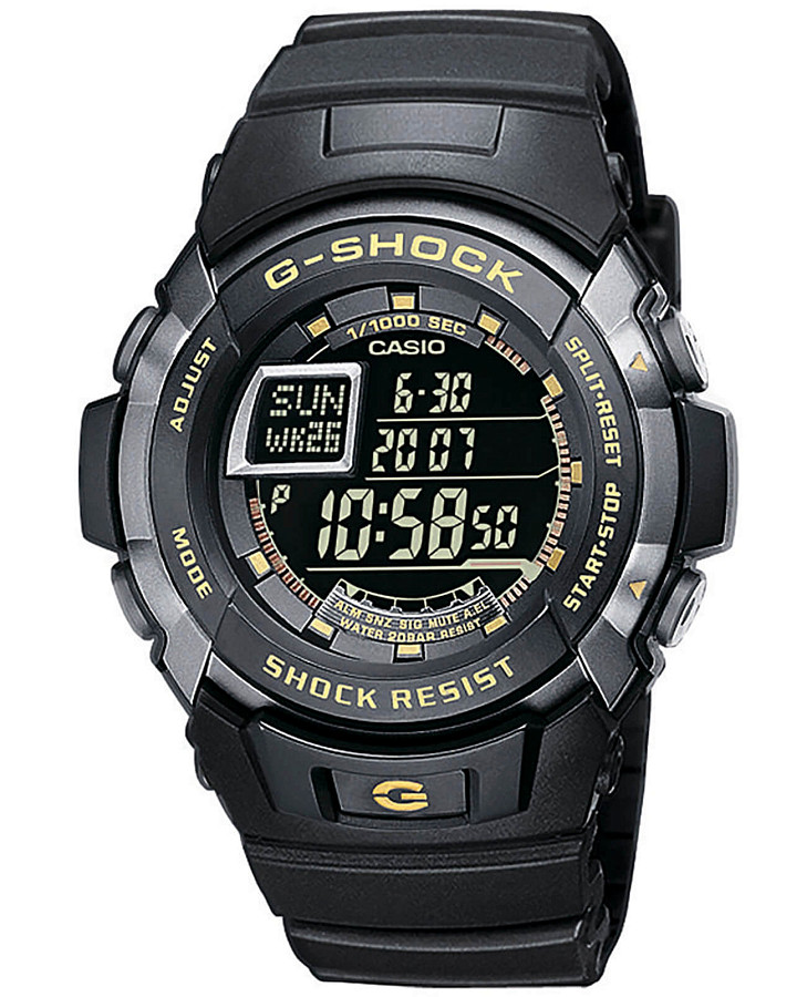 Часы Casio G-Shock G-7710-1 — мужские, черный