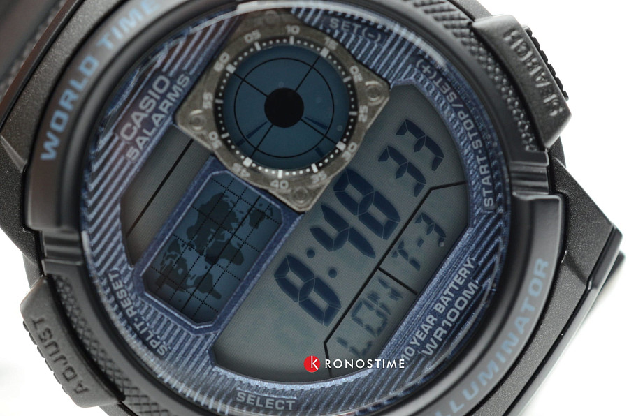 Часы Casio Collection AE-1000W-2A2 — кварцевые, пластик