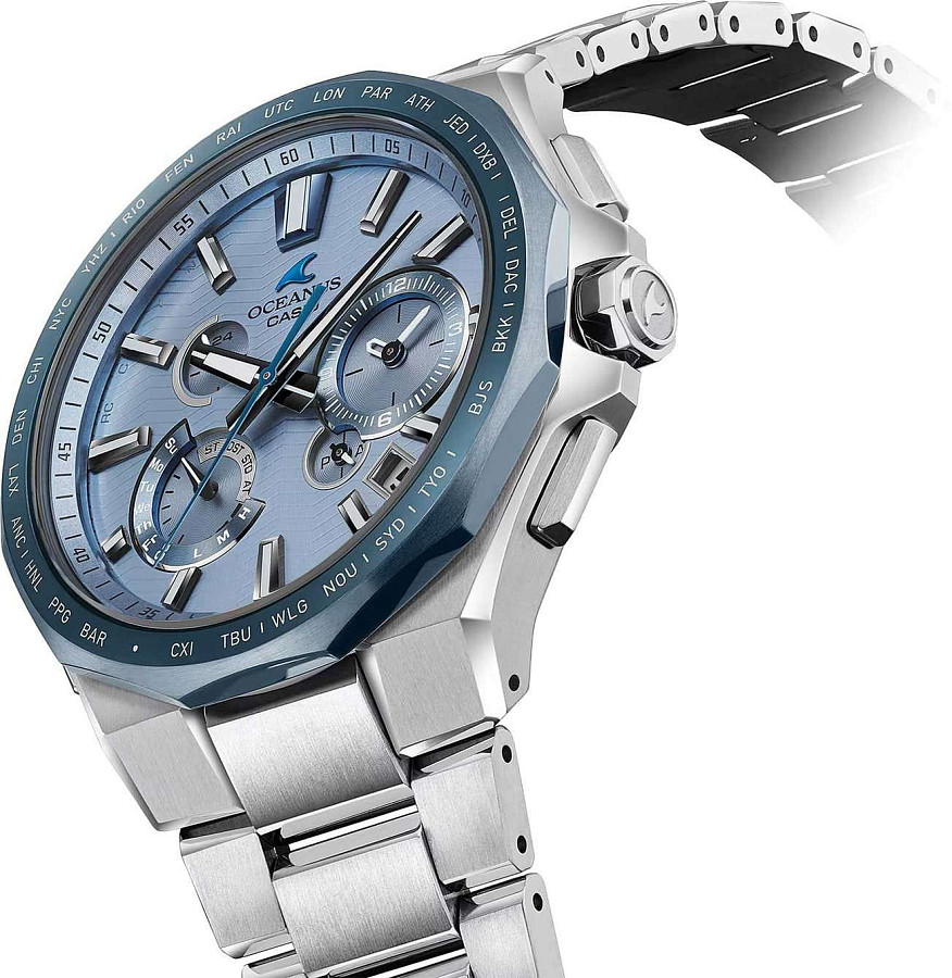 Часы Casio Oceanus OCW-T6000BV-2A — титановый, мужские