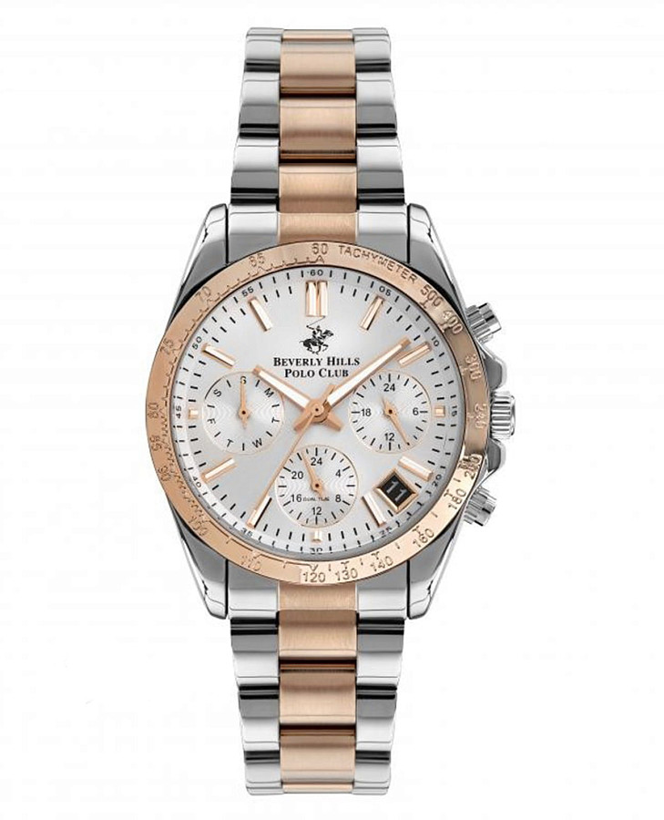 Часы Beverly Hills Polo Club BP3204C.530 — женские, серебристый