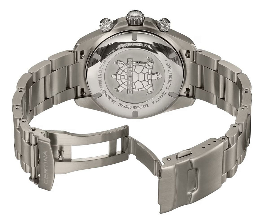 Часы Certina DS Action Chrono C048.417.44.041.00 — кварцевые, титан