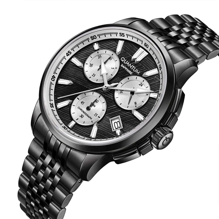Часы Quantum Powertech PWG1214.650 — кварцевые, сталь металл