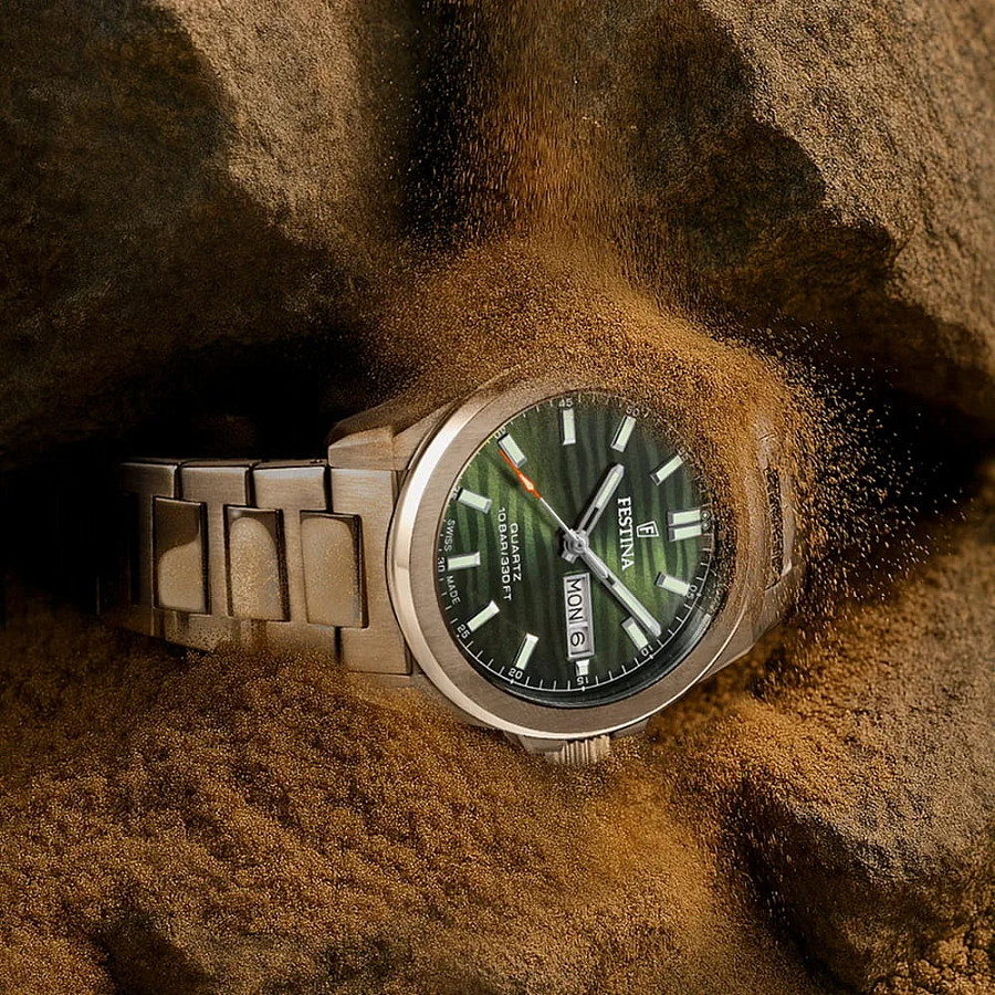 Часы Festina Swiss Made F20073/4 — нержавеющая сталь, мужские