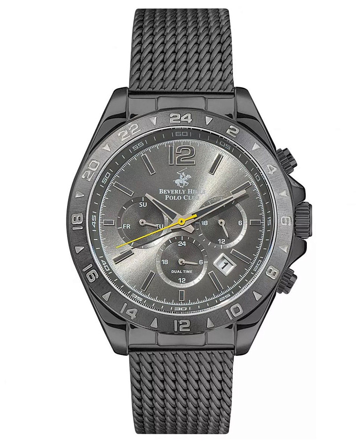 Часы Beverly Hills Polo Club BP3128X.060 — мужские, серый