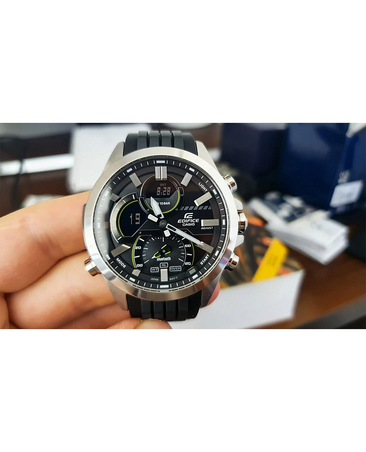 Часы Casio Edifice ECB-30P-1ADF (ECB-30P-1AEF) — Япония, кварцевые
