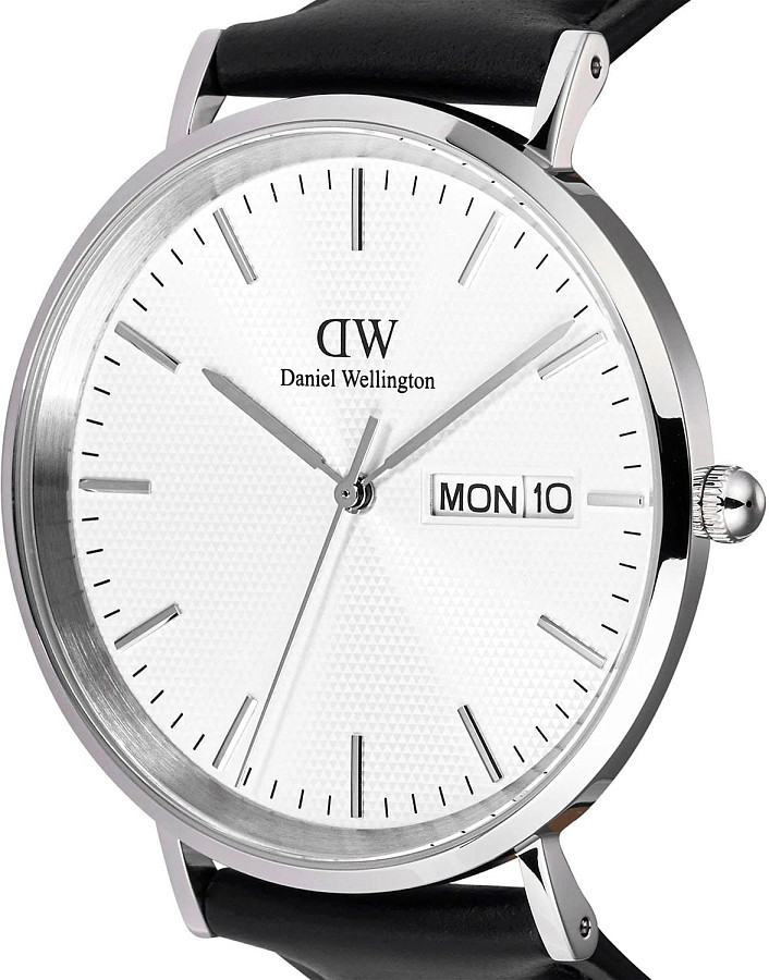 Часы Daniel Wellington Classic Day Display Sheffield Silver DW00100832 — кварцевые, сталь металл