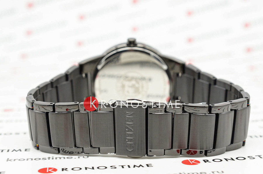 Часы Citizen Eco-Drive Axiom AU1065-58E — нержавеющая сталь с pvd-покрытием, мужские