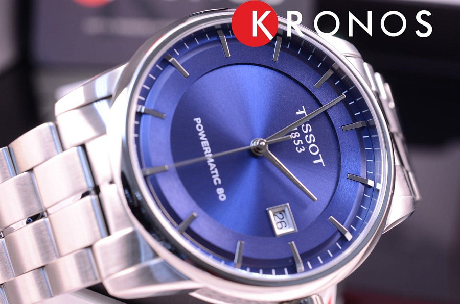 Часы Tissot Luxury Powermatic 80 T086.407.11.041.00 — Швейцария, механические
