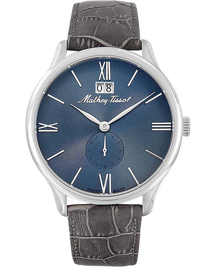 Часы Mathey-Tissot Edmond H1886QAS — мужские, синий