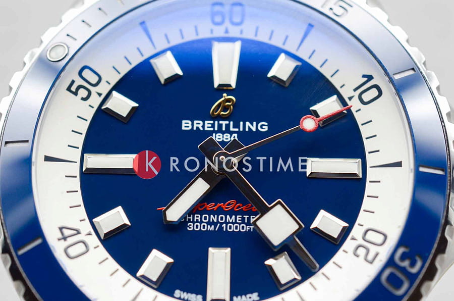 Часы Breitling Superocean Automatic 42 A17375E71C1S1 — каучук, мужские