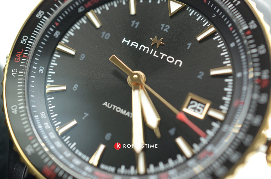 Часы Hamilton Khaki Aviation Converter H76635730 — сталь металл, Швейцария
