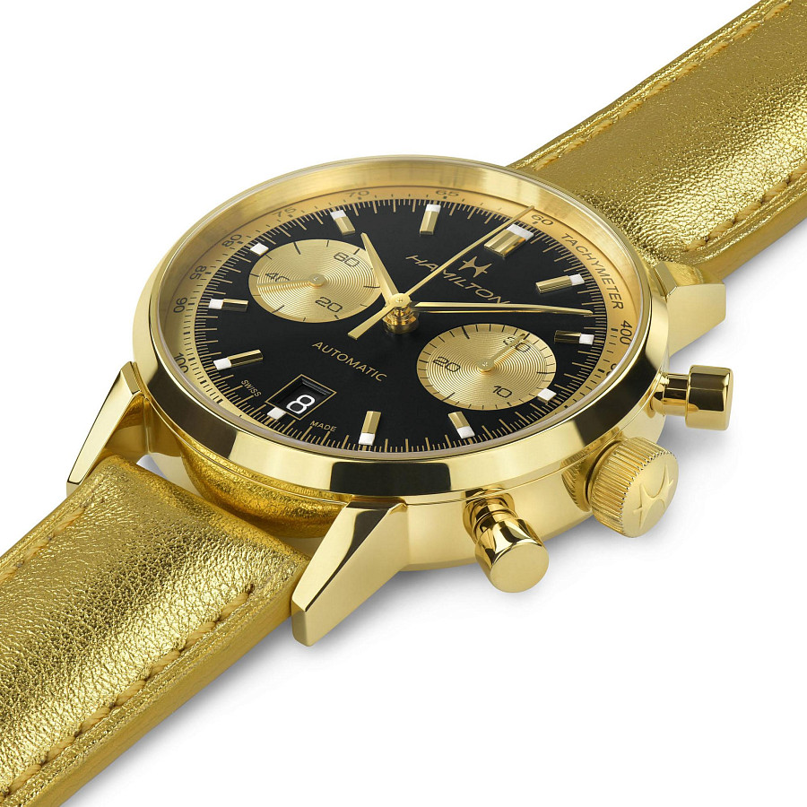 Часы Hamilton American Classics H38436830 — кожаный, мужские