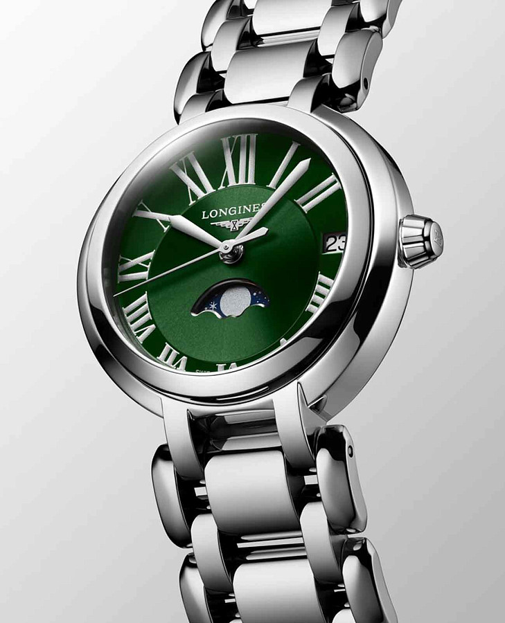 Часы Longines PrimaLuna L8.115.4.61.6 — металл сталь, Швейцария