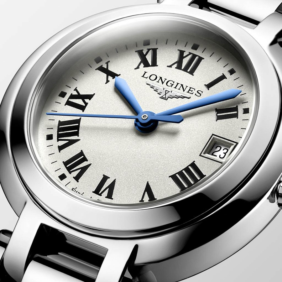 Часы Longines PrimaLuna L8.120.4.71.6 — кварцевые, сталь металл