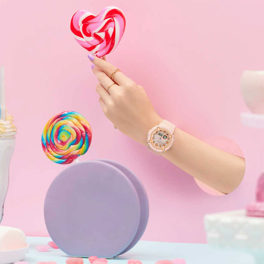 Часы Casio Baby-G BGA-280SW-4ADR (BGA-280SW-4A) — кварцевые, пластик