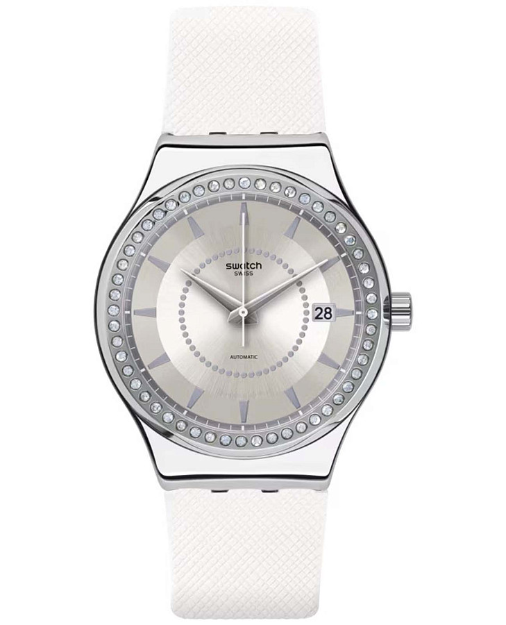 Часы Swatch Irony Sistem51 YIS406 — женские, серебристый