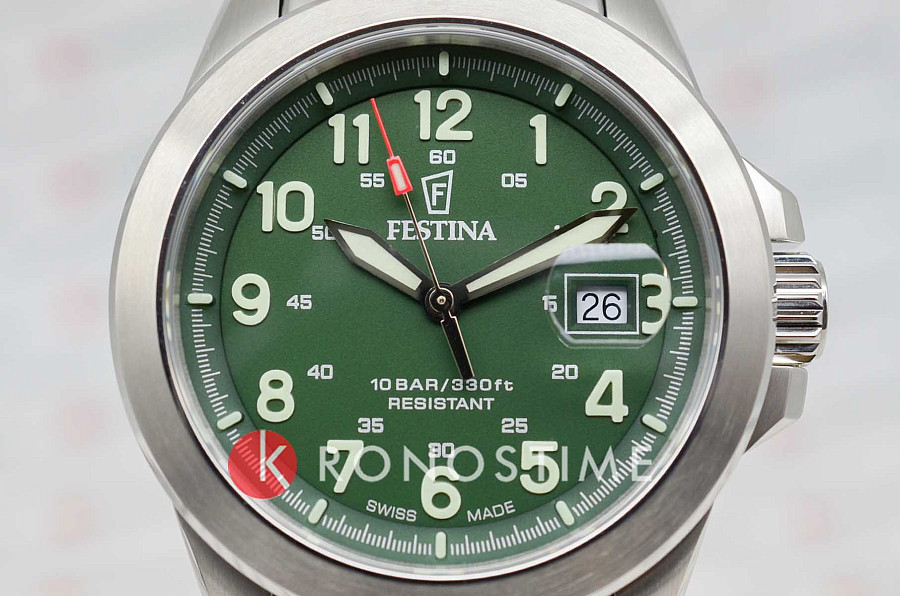 Часы Festina Swiss Made F20081/3 — металл сталь, Испания