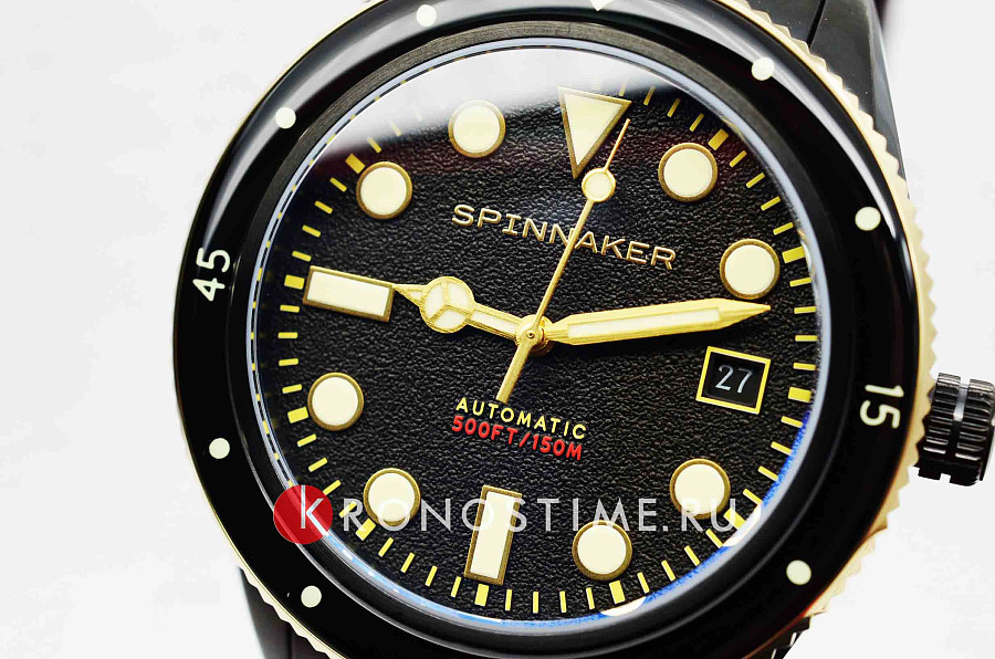 Часы Spinnaker Cahill SP-5075-33 — механические, сталь металл