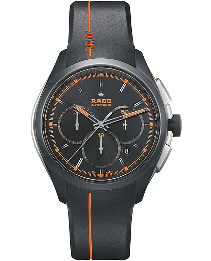 Часы Rado HyperChrome Automatic Chronograph R32525169 — мужские, черный