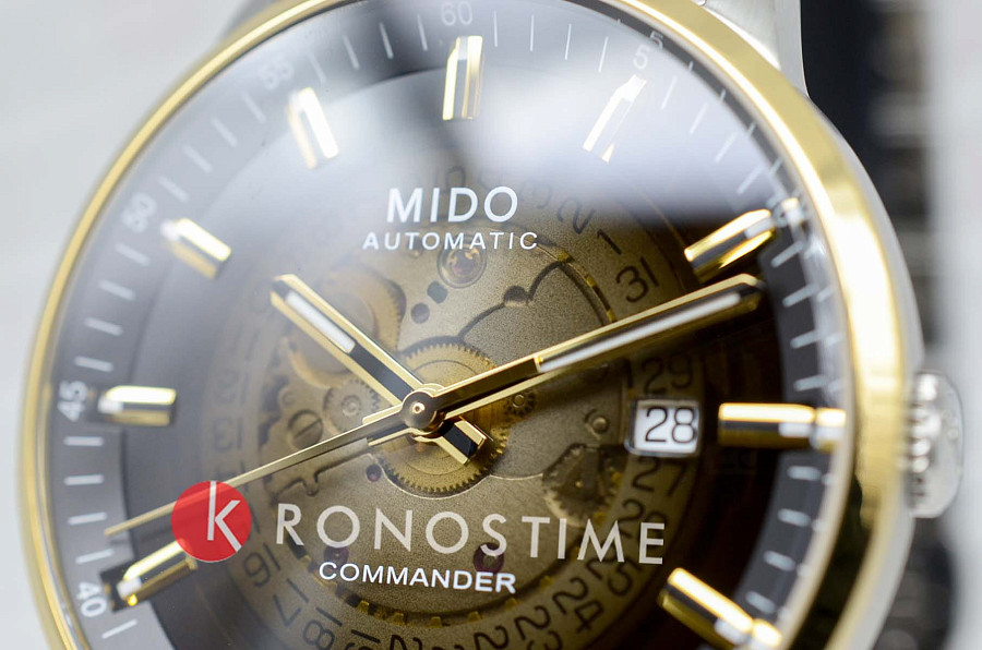 Часы Mido Commander Gradient M021.407.21.411.00 — нержавеющая сталь, мужские