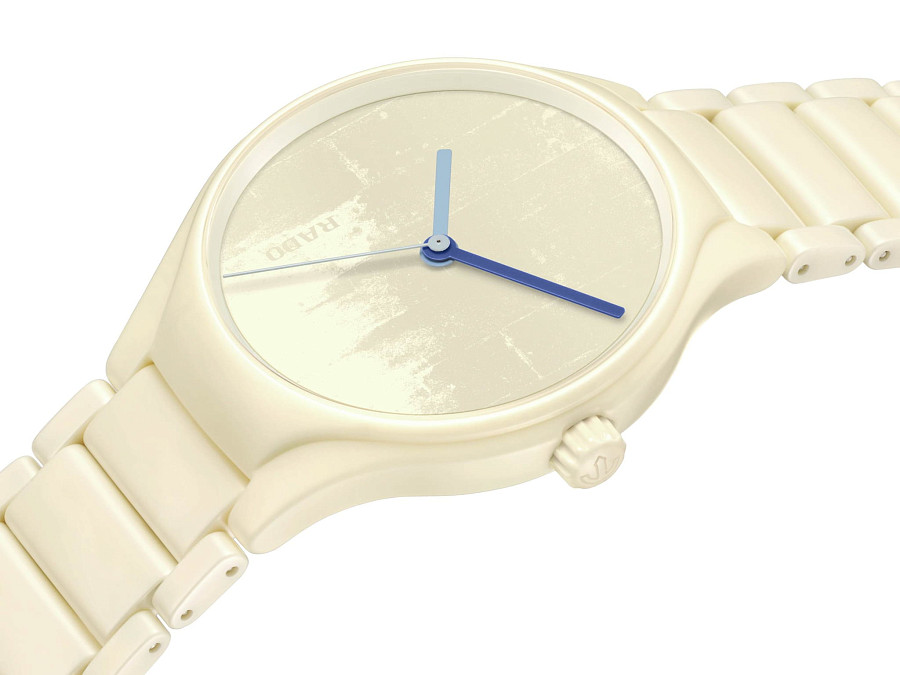 Часы Rado True Round x Les Couleurs Le Corbusier R27049012 — механические, керамика