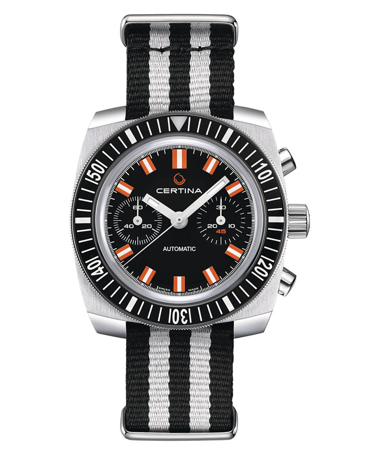Часы Certina DS Chronograph Automatic C040.462.18.051.00 — мужские, черный