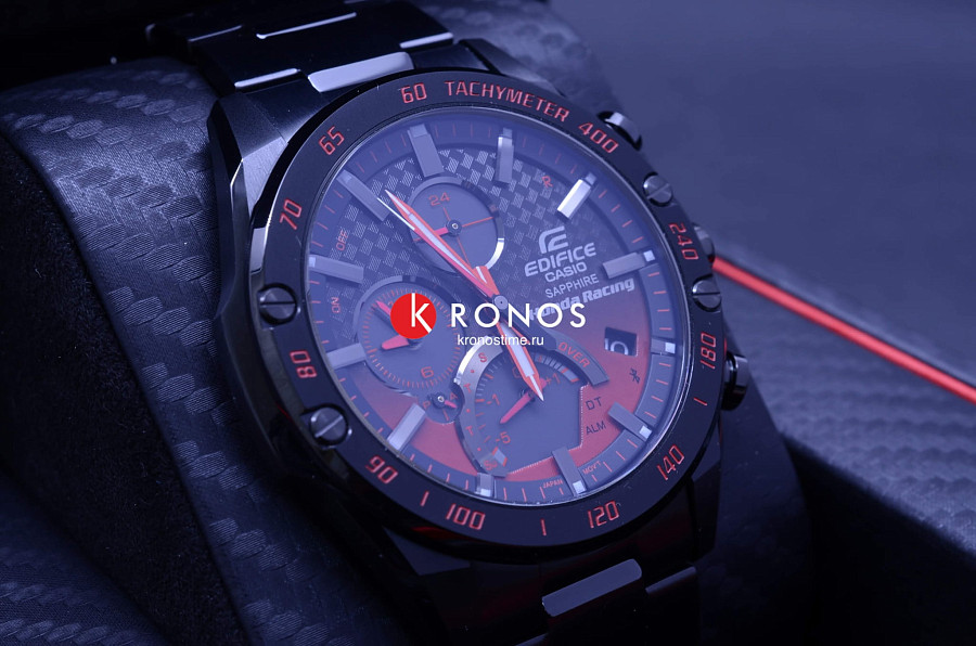 Часы Casio Edifice EQB-1000HR-1A — кварцевые, Япония, мужские