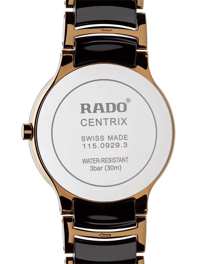 Часы Rado Centrix Automatic R30554172 — механические, сталь металл