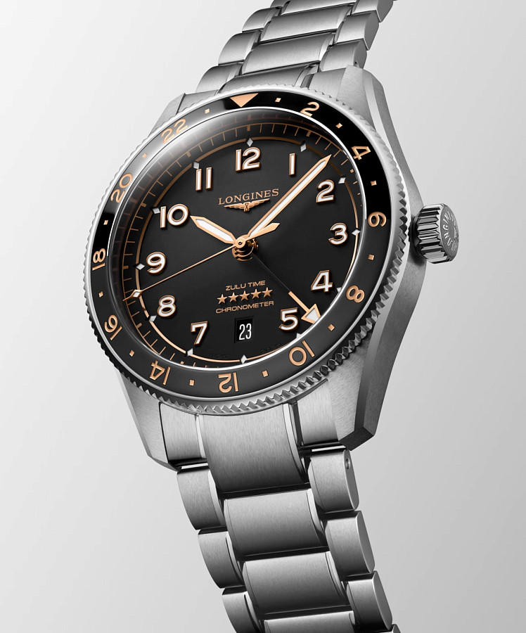 Часы Longines Spirit L3.812.4.50.6 — сталь металл, Швейцария
