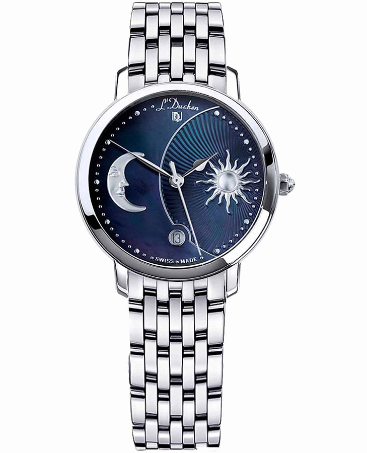 Часы L'Duchen Day & Night D 781.10.37 — женские, синий