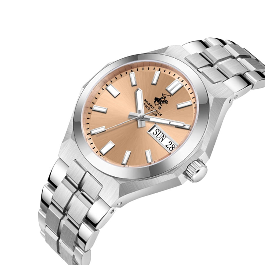 Часы Beverly Hills Polo Club BP3912X.300 — кварцевые, металл сталь