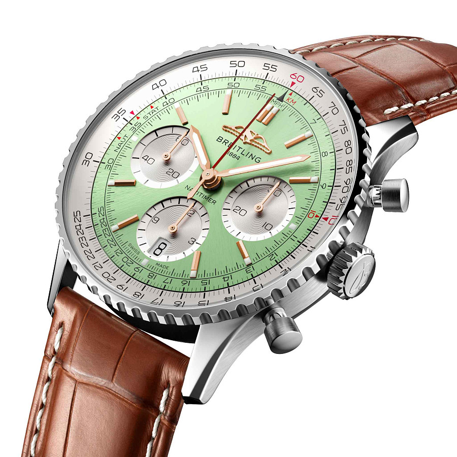 Часы Breitling Navitimer B01 Chronograph 41 AB0139211L1P1 — Швейцария, механические