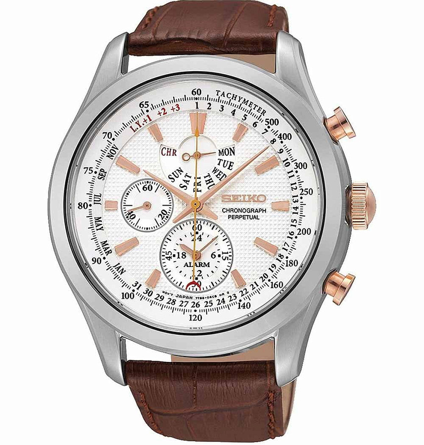 Часы Seiko Conceptual Series Dress SPC129P1 — мужские, белый