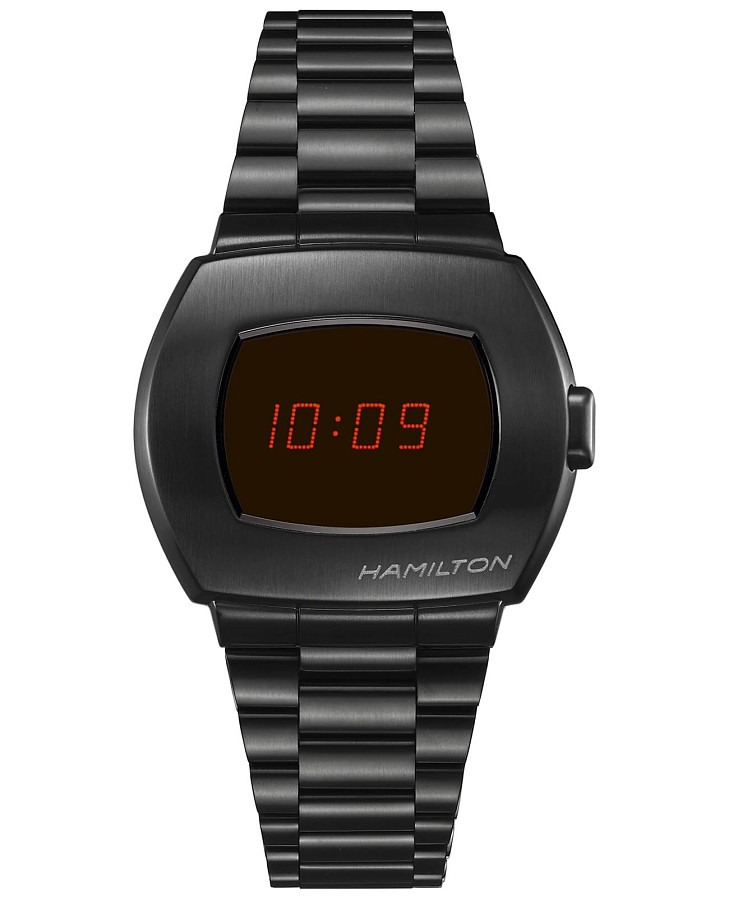 Часы Hamilton American Classic PSR Digital Quartz H52404130 — мужские, красный