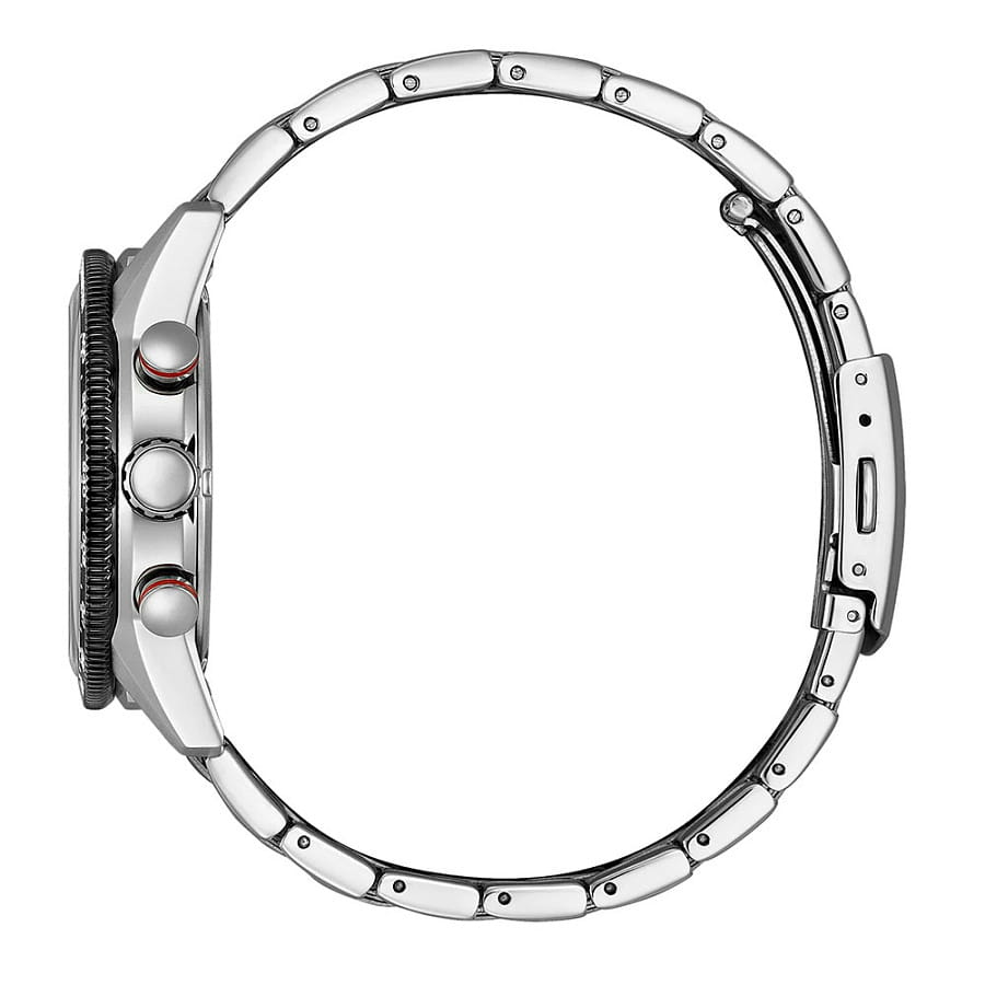 Часы Citizen Chronograph CA4714-55E — кварцевые, сталь металл