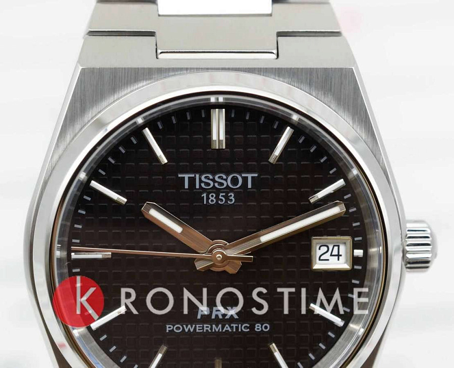 Часы Tissot PRX Powermatic 80 T137.207.11.051.00 — сталь металл, Швейцария