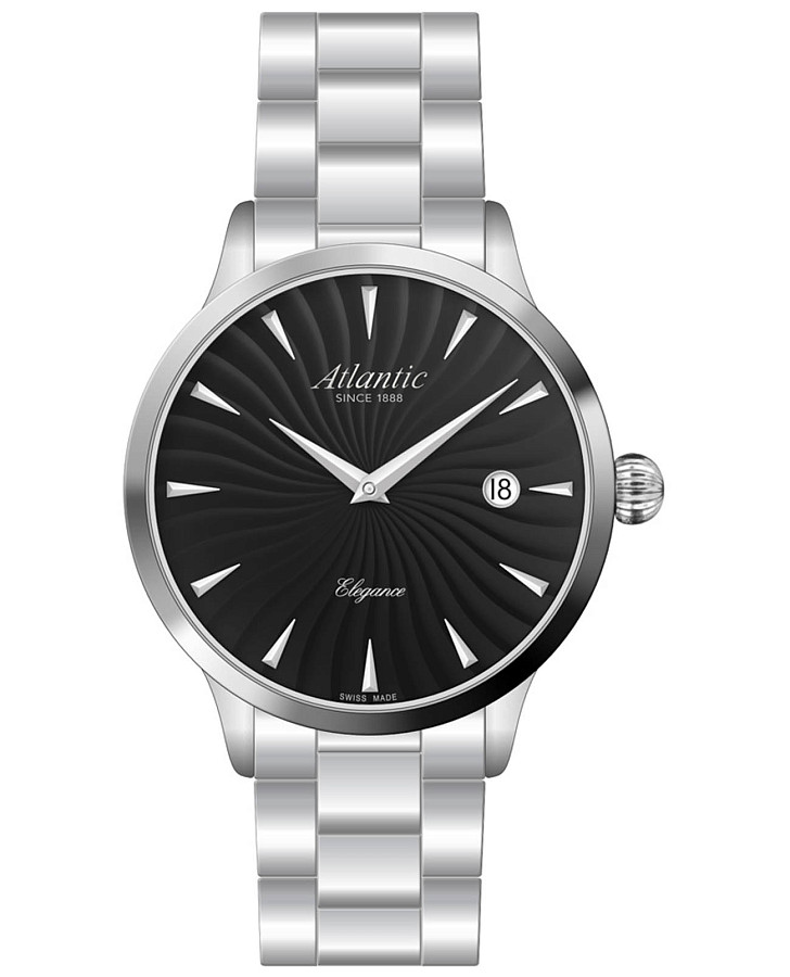 Часы ATLANTIC 29142.41.61MB — женские, черный