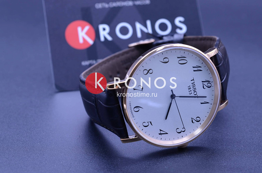 Часы Tissot Everytime Large T109.610.36.032.00 — сталь металл, Швейцария