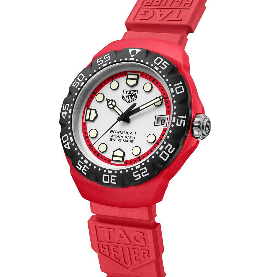 Часы TAG Heuer Formula 1 Solargraph WBY1161.FT8086 — кварцевые, резина