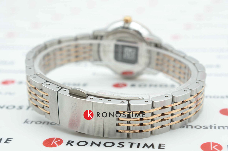 Часы Rado Coupole Classic Diamonds R22897923 — перламутровый, металл сталь