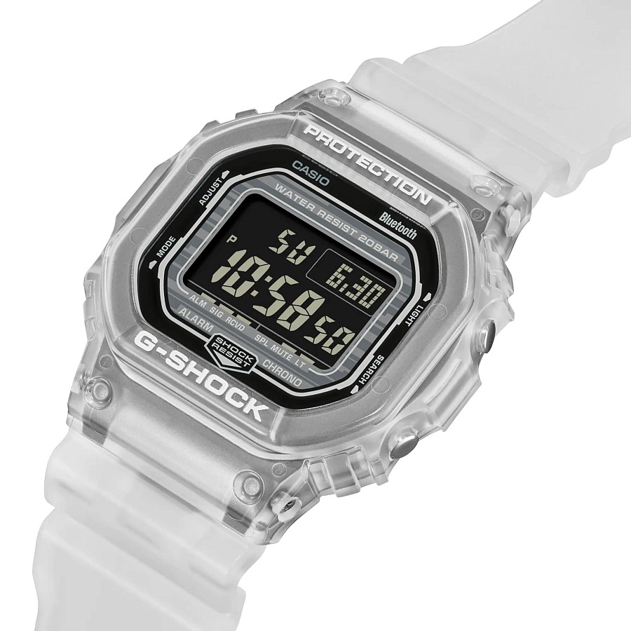 Часы Casio G-Shock DW-B5600G-7 — пластик, мужские