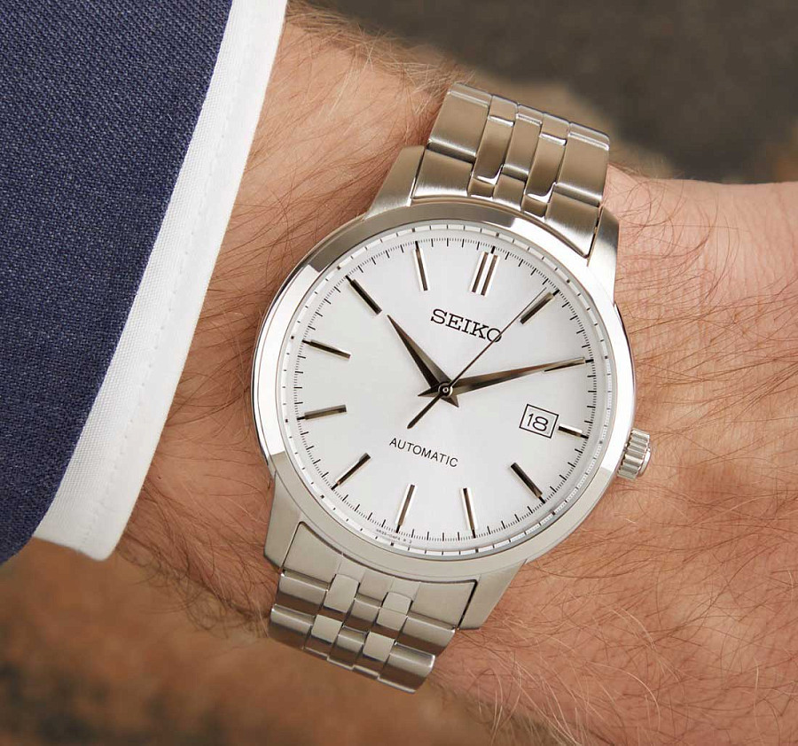 Часы Seiko Conceptual Series Dress SRPH85K1 — механические, металл сталь